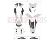 KTM 500 EXC SIX DAYS (F8575P2) [US] 2016 DECAL