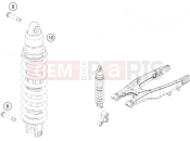 KTM 250 SX (F6375P0) [US] 2016 SHOCK ABSORBER