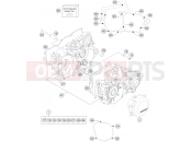 KTM 250 SX (F6375P0) [US] 2016 ENGINE CASE