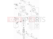 KTM 1090 ADVENTURE R (F9975QD) [US] 2017 SHOCK ABSORBER DISASSEMBLED