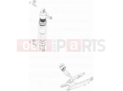 KTM 150 XC-W (F7175Q3) [US] 2017 SHOCK ABSORBER