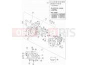 KTM 500 EXC-F (F8503Q9) [EU] 2017 ENGINE CASE