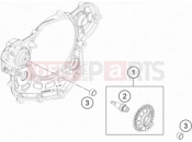 KTM 500 EXC-F (F8503Q9) [EU] 2017 BALANCER SHAFT