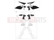 KTM 950 ADVENTURE BLACK LOW (9875D6) [US] 2004 DECAL