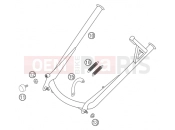 KTM 640 ADVENTURE-R (9703D1) [EU] 2004 SIDE / CENTER STAND