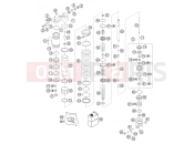 KTM 525 SMR (8503D0) [EU] 2004 SHOCK ABSORBER DISASSEMBLED