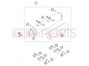 KTM 525 SMR (8503D0) [EU] 2004 EXHAUST SYSTEM