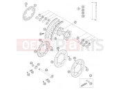 KTM 525 SMR (8503D0) [EU] 2004 REAR WHEEL