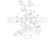 KTM 525 SMR (8503D0) [EU] 2004 CYLINDER, CYLINDER HEAD