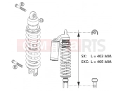 KTM 125 EXC  SIX-DAYS (7103D2) [EU] 2004 SHOCK ABSORBER