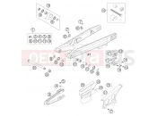 KTM 125 EXC  SIX-DAYS (7103D2) [EU] 2004 SWING ARM