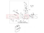 KTM 125 EXC  SIX-DAYS (7103D2) [EU] 2004 FRONT BRAKE CONTROL