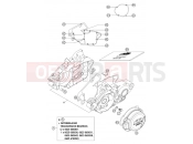 KTM 125 EXC  SIX-DAYS (7103D2) [EU] 2004 ENGINE CASE