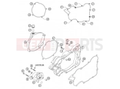 KTM 125 SXS (6100D1) [EU] 2004 CLUTCH COVER