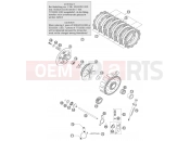 KTM 125 SX (6101D0) [EU] 2004 CLUTCH