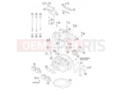 KTM 450 SXS RACING (8400D1) [EU] 2004 CYLINDER, CYLINDER HEAD