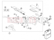 KTM 85 SX (6001D8) [EU] 2004 FRONT BRAKE CONTROL