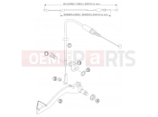 KTM 50 MINI ADVENTURE (6001D5) [EU] 2004 REAR BRAKE CONTROL