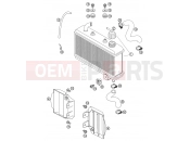 KTM 50 SX  PRO SENIOR  LC (6001D4) [EU] 2004 COOLING SYSTEM