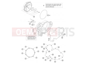 KTM 990 ADVENTURE ORANGE  ABS (9860F5) [AU, GB] 2006 CLUTCH COVER