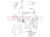 KTM 990 ADVENTURE ORANGE ABS (9803F5) [EU] 2006 IGNITION SYSTEM