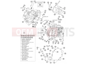 KTM 950 SUPERMOTO  ORANGE (9803F0) [EU] 2006 ENGINE CASE