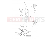 KTM 660 SMC (9725F0) [EU] 2006 REAR BRAKE CONTROL