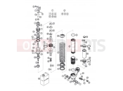 KTM 625 SMC (9703F4) [EU] 2006 SHOCK ABSORBER DISASSEMBLED