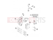 KTM 625 SMC (9703F4) [EU] 2006 FRONT BRAKE CALIPER