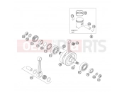 KTM 125 EXC (7103F0) [EU] 2006 CRANKSHAFT, PISTON