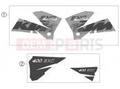 KTM 400 EXC RACING (8303F3) [EU] 2006 DECAL