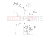 KTM 125 SX (6101F0) [EU] 2006 HANDLEBAR, CONTROLS