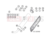 KTM 125 SX (6101F0) [EU] 2006 EXHAUST SYSTEM