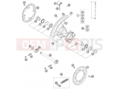 KTM 105 SX (6101F5) [EU] 2006 REAR WHEEL