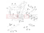 KTM 50 SX JUNIOR (6001F3) [EU] 2006 FRAME
