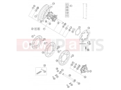 KTM 625 SMC (9703E4) [EU] 2005 REAR WHEEL