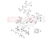 KTM 400 LS-E/ MIL (9390E4) [EU] 2005 SWING ARM