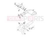 KTM 400 LS-E/ MIL (9390E4) [EU] 2005 EXHAUST SYSTEM