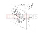 KTM 400 LS-E/ MIL (9390E4) [EU] 2005 FRONT BRAKE CALIPER
