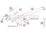 KTM 525 EXC FACTORY (8503E9) [EU] 2005 SIDE / CENTER STAND