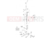 KTM 525 EXC FACTORY (8503E9) [EU] 2005 REAR BRAKE CONTROL