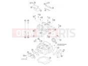 KTM 450 EXC RACING  SIX-DAYS (8403E2) [EU] 2005 CYLINDER HEAD