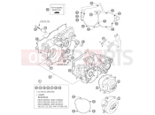 KTM 250 EXC (7375E3) [US] 2005 ENGINE CASE