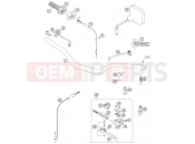 KTM 125 SX (6101E0) [EU] 2005 HANDLEBAR, CONTROLS