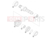 KTM 450 SX RACING (8401E5) [EU] 2005 TRANSMISSION I - MAIN SHAFT