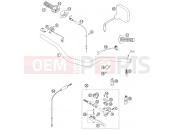 KTM 250 SX (6301E0) [EU] 2005 HANDLEBAR, CONTROLS