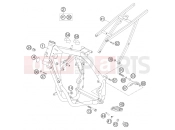 KTM 85 SX          19/16 (6001E9) [EU] 2005 FRAME