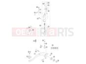 KTM 85 SX          19/16 (6001E9) [EU] 2005 REAR BRAKE CONTROL