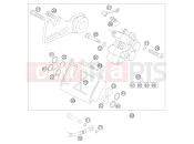 KTM 85 SX          17/14 (6001E8) [EU] 2005 REAR BRAKE CALIPER