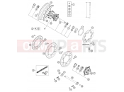 KTM 640 LC4 SUPERMOTO  BLACK (972538) [EU] 2003 REAR WHEEL
